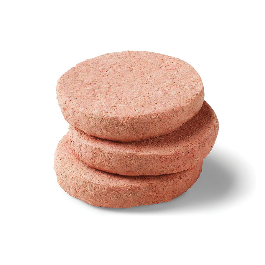 K-9 Kraving Beef Vegetable Raw Dog Food Patties, 27lb Bulk Box