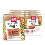 The Honest Kitchen Butcher Block Pate Beef, Cheddar & Farm Veggies Wet Dog Food, 6/10.5oz