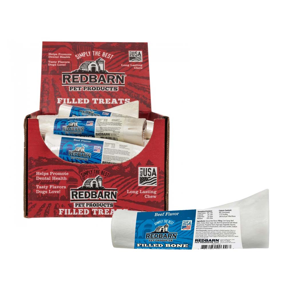 Redbarn Large Beef Filled Bone For Dogs