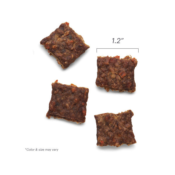 The Honest Kitchen Jerky Harvest Mini Bars Beef, Carrot & Apple Recipe Dog Treat, 4oz