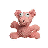 Tuffy Mighty Microfiber Ball Durable Squeaky Plush Dog Toy, Pig