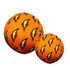 Tuffy Mighty Ball Durable Squeaky Dog Toy, Orange