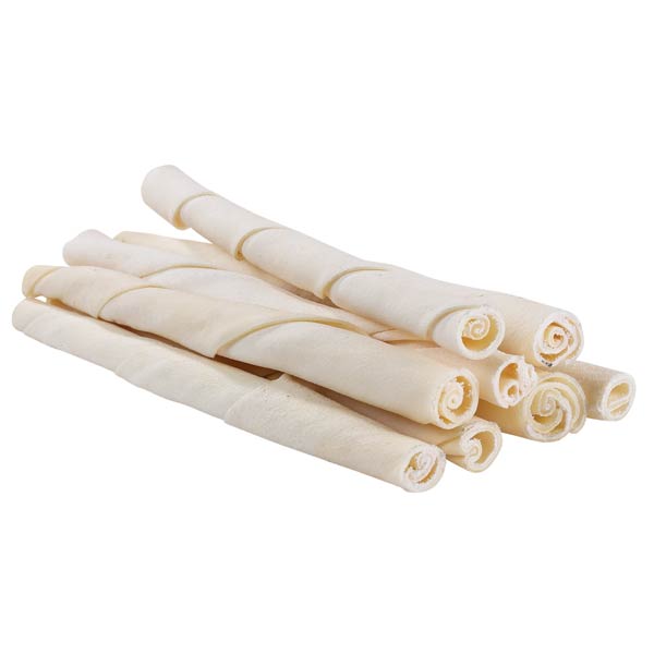 Premium  10" x 15mm Rawhide Twists, 50ct