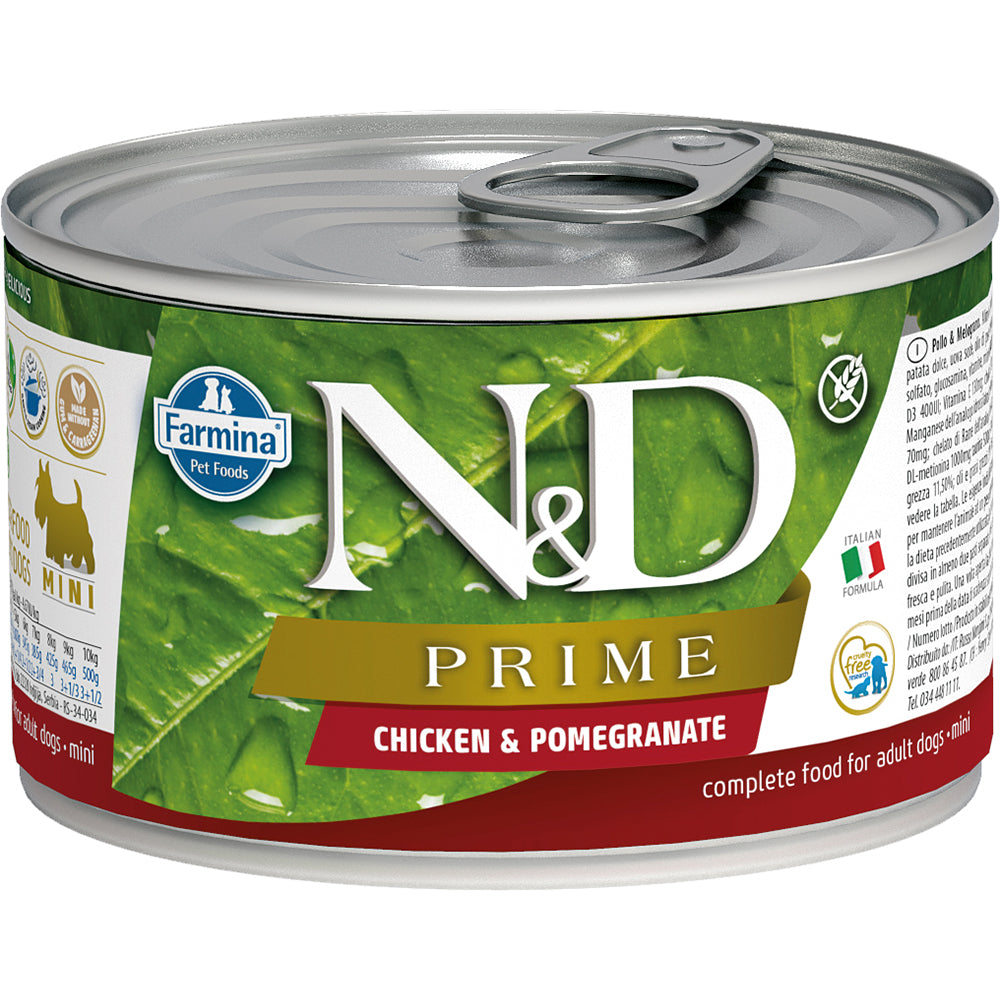 Farmina Natural & Delicious Prime Chicken & Pomegranate Canned Dog Food