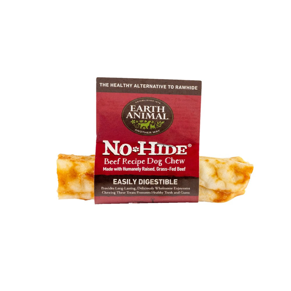 Earth Animal No Hide Beef Flavored Rawhide Alternative Chew For Dogs