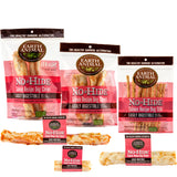Earth Animal No Hide Salmon Flavored Rawhide Alternative Chew For Dogs