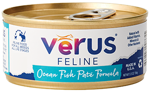 VéRUS Ocean Fish Pate Canned Cat Food, 24/5.5oz Cans