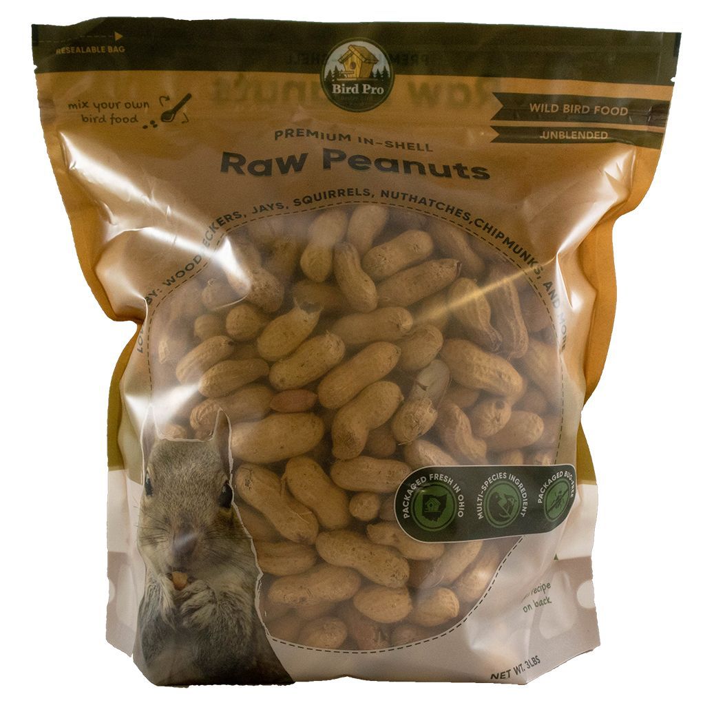 Bird Pro Premium Raw Peanuts For Backyard Critters