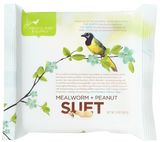 Pacific Bird Mealworm & Peanut Suet Cakes For Wild Birds, 12oz