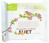 Pacific Bird Mealworm & Pumpkin Suet Cakes For Wild Birds, 12oz