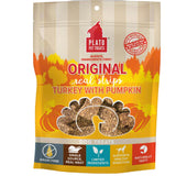 Plato Original Real Strips Turkey & Pumpkin Recipe Dog Treats
