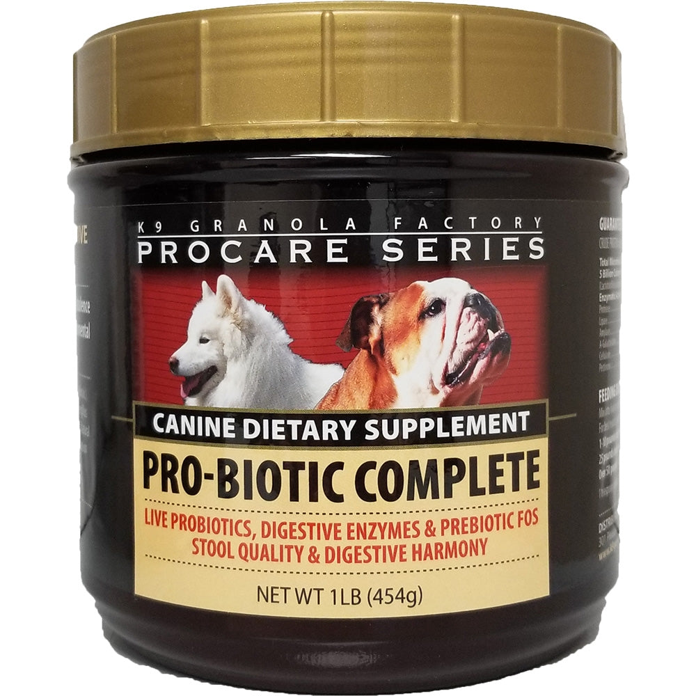 K9 Granola Factory Pro Care Series Pro Biotic Supplement For Dogs, 16oz