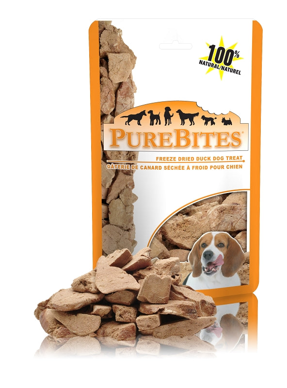 PureBites Freeze-Dried Duck Liver Dog Treats