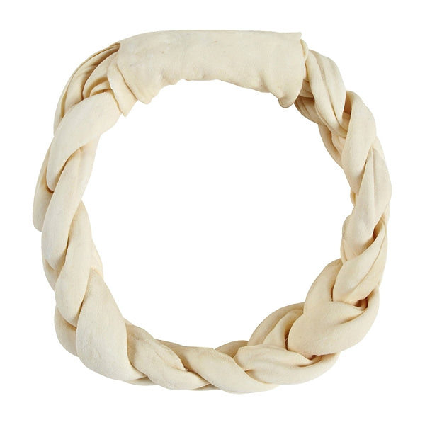 Premium Braided Rawhide Ring Dog Chew