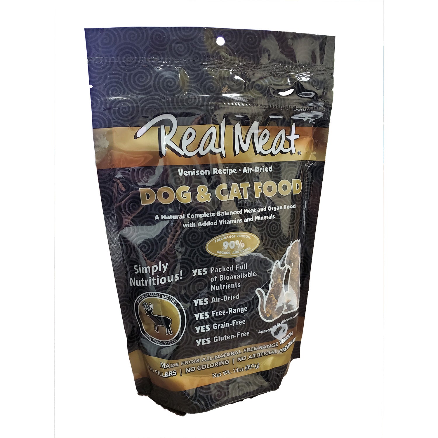 The Real Meat Company Air-Dried Cat Food, Venison