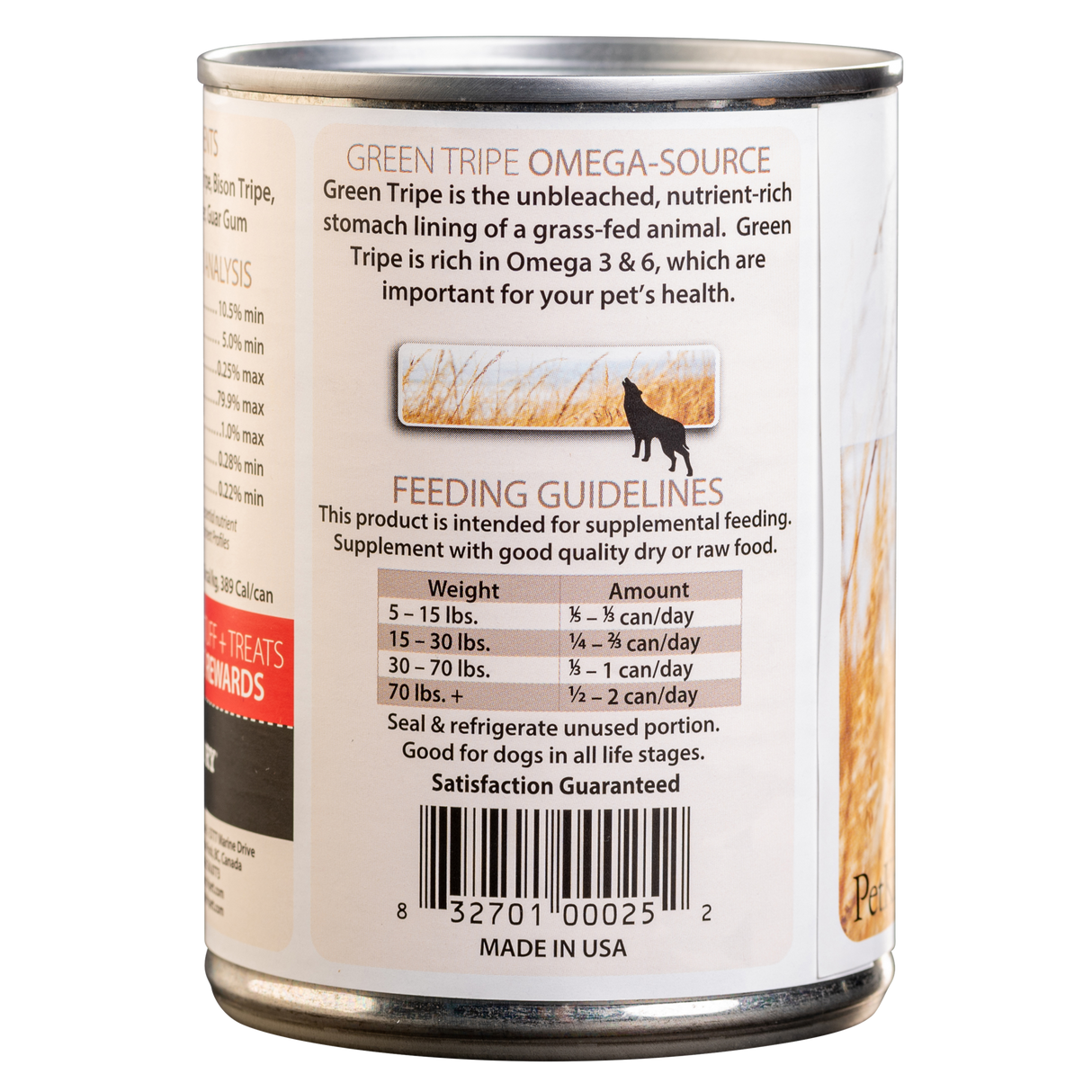 Petkind Tripett Red Meat Tripe Canned Dog Food, 12/13oz – White