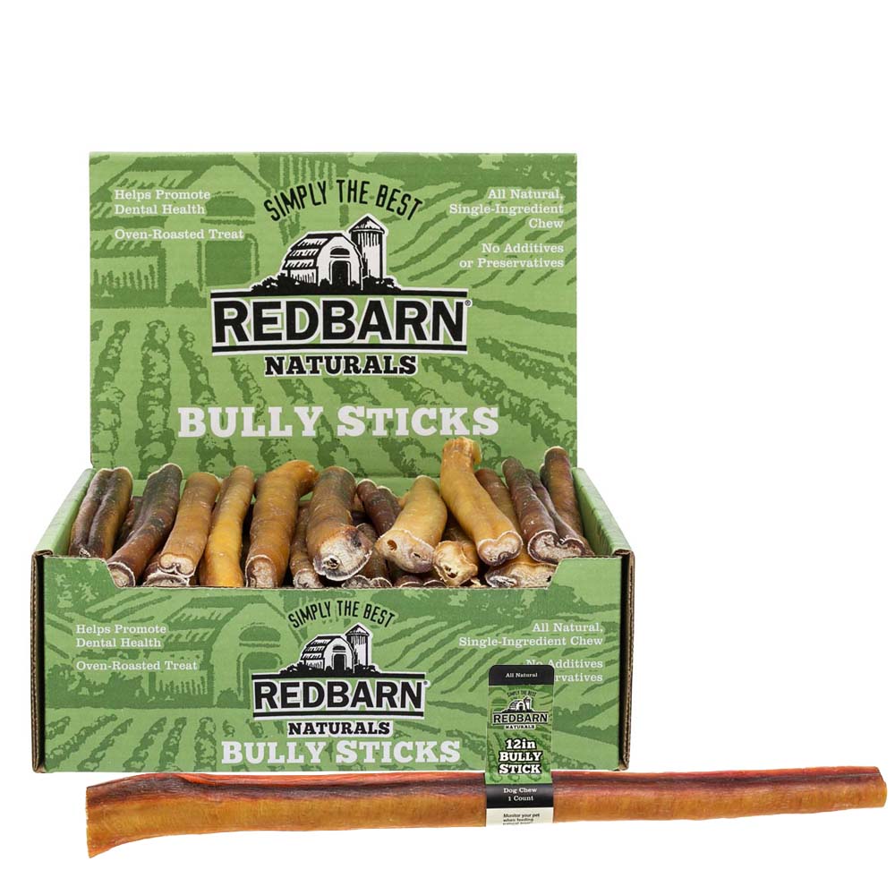 Redbarn Bully Stick Dog Treat, 12in