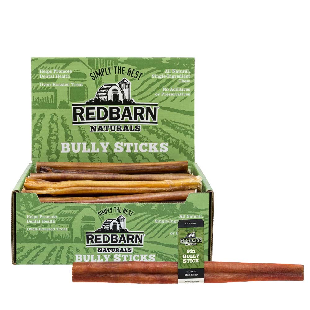 Redbarn Bully Stick Dog Treat, 9in