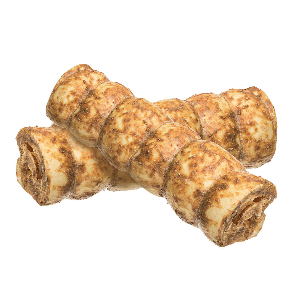 Redbarn Natural Chicken & Carrot Glazed Beef Cheek Roll Chew For Dogs, Large