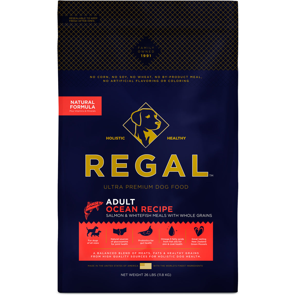 Regal Ocean Fish Recipe Adult Dry Dog Food