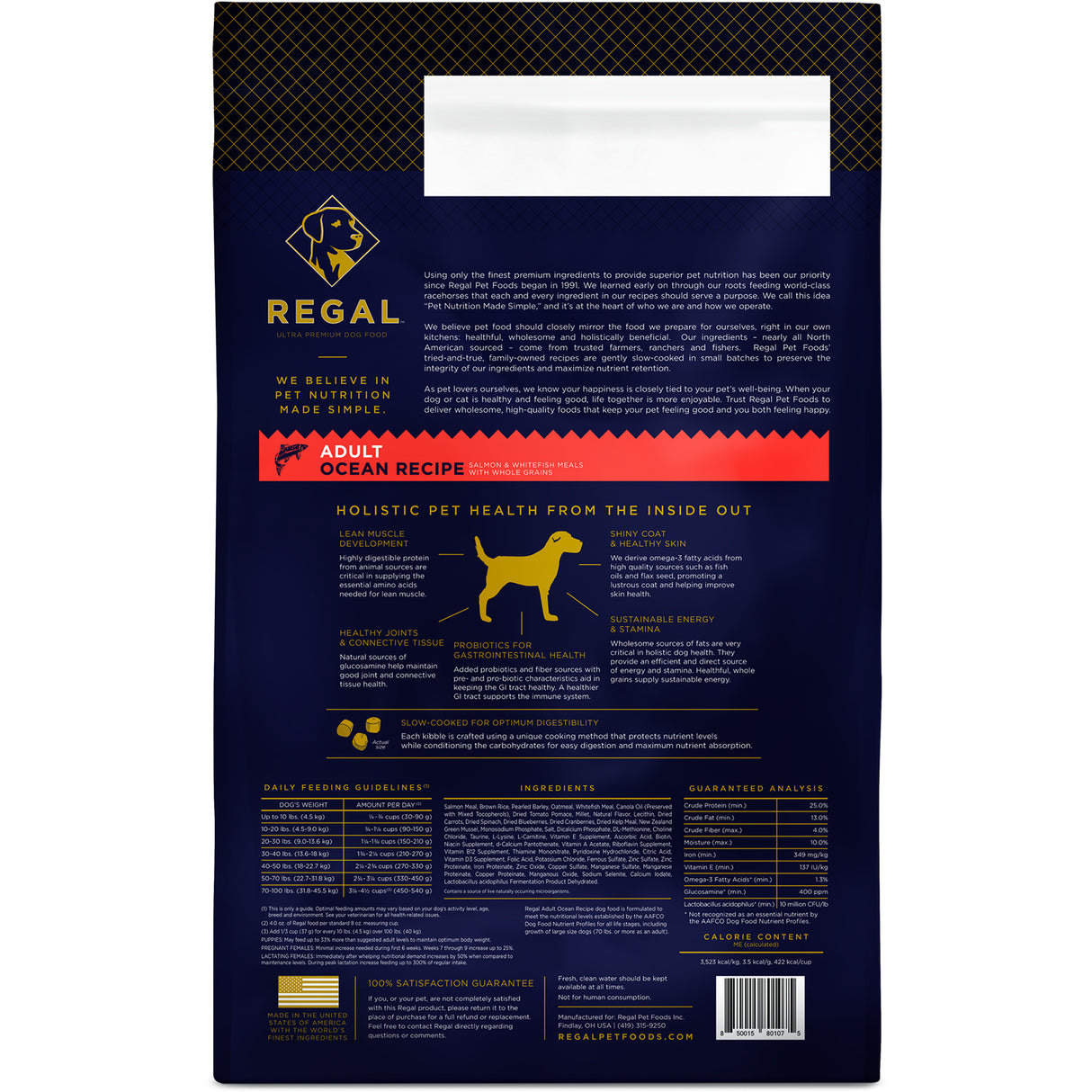 Regal Ocean Fish Recipe Adult Dry Dog Food