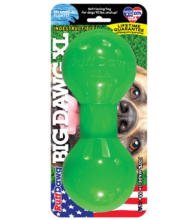 RuffDawg USA Indestructible Big-Dawg Rubber Dog Toy