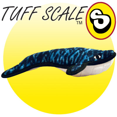 Tuffy Wesley the Whale Sea Creatures Plush Dog Toy