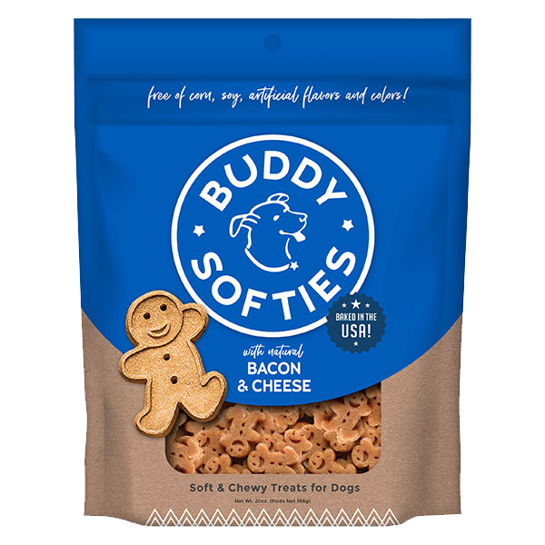 Cloud Star Buddy Biscuits Soft & Chewy Bacon & Cheese Dog Treats