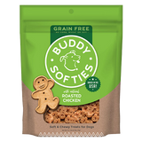 Cloud Star Grain-Free Soft & Chewy Buddy Biscuits Rotisserie Chicken Flavor Dog Treats, 5oz