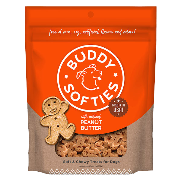 Cloud Star Buddy Biscuits Soft & Chewy Peanut Butter Dog Treats