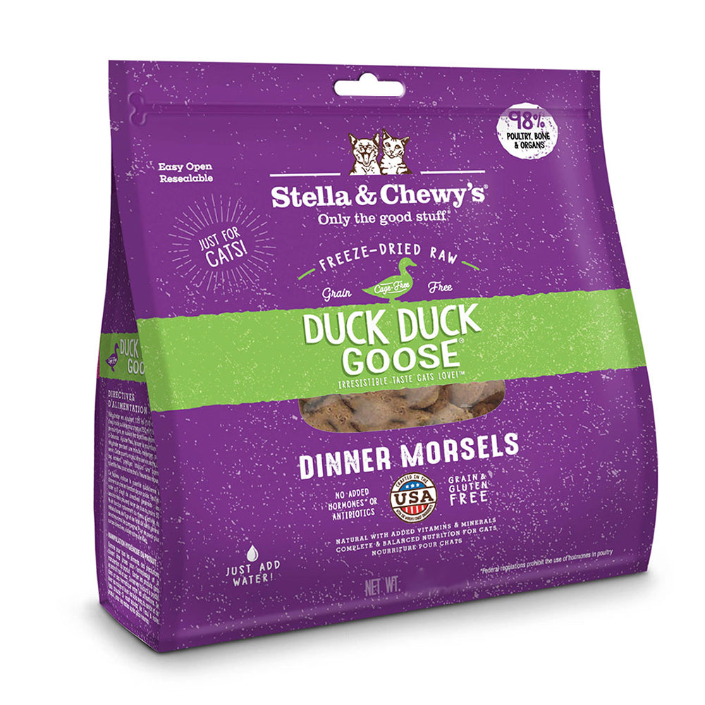 Stella & Chewy's Duck Duck Goose Dinner Morsels Freeze Dried Cat Food
