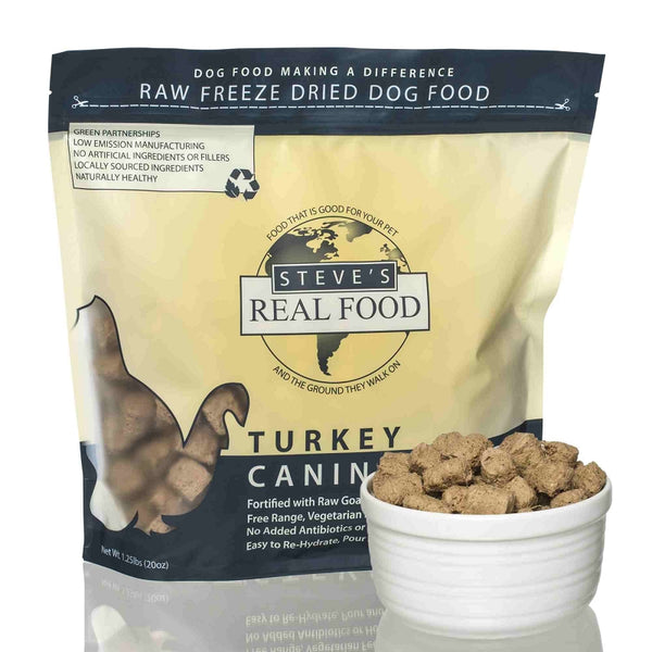 Steve s Real Food Turkey Nuggets Freeze Dried Food For Dogs