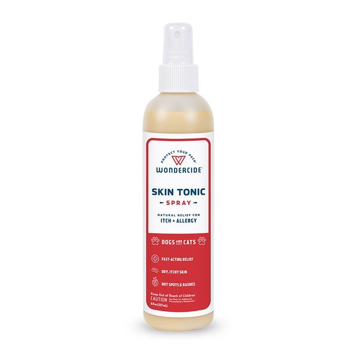 Wondercide Natural Skin Tonic Itch Relief Spray for Dogs & Cats