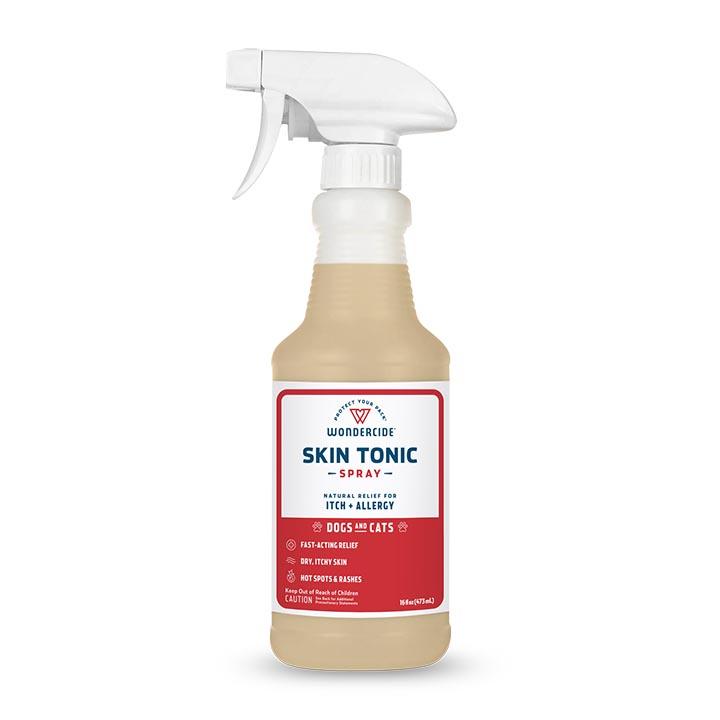 Wondercide Natural Skin Tonic Itch Relief Spray for Dogs & Cats