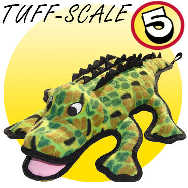 Tuffy Gary The Gator Durable Plush Dog Toy