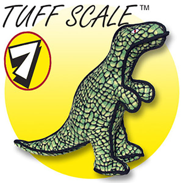 Tuffy Dinosaur Series T-Rex Durable Plush Dog Toy