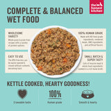 The Honest Kitchen Butcher Block Pate Turkey Autumn Veggies Wet Dog Food, 6/10.5oz