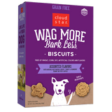 Cloud Star Wag More Bark Less Grain Free Oven Baked Dog Treats, Assorted Flavors 14oz