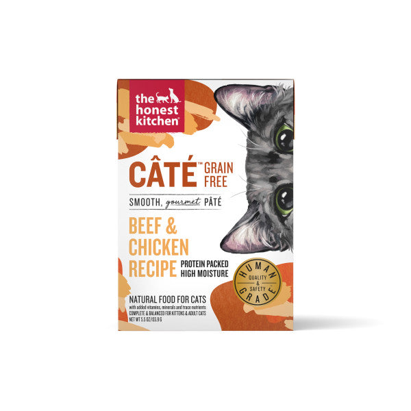 The Honest Kitchen Cate Beef & Chicken Pate Wet Cat Food