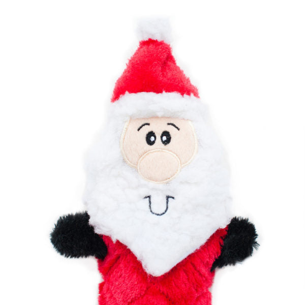Zippy Paws Holiday Jigglerz Dog Toy, Santa